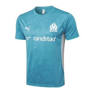 Maglia Formazione Marseille 2024 2025 Blu Maglia Formazione Marseille 2024 2025 Blu