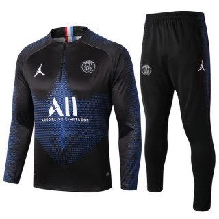 Felpa Paris Saint Germain 2019 2020 Nero Blu Bianco Felpa Paris Saint Germain 2019 2020 Nero Blu Bianco