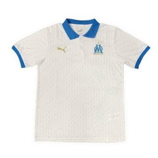 Polo Marseille 2020 2021 Bianco Polo Marseille 2020 2021 Bianco