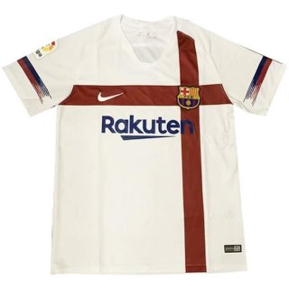 Maglia di Formazione Barcellona 2019 2020 Bianco Rosso Maglia di Formazione Barcellona 2019 2020 Bianco Rosso