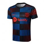 Maglia Formazione Barcellona 2024 2025 Blu Rosso