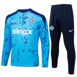 Felpa Allenamento Chelsea 2024 2025 Blu
