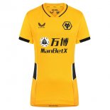 Maglia Wolves Home Donna 2021 2022 Giallo
