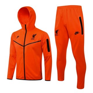 Felpa Cappuccio Set Completo Liverpool 2022 2023 Arancione Felpa Cappuccio Set Completo Liverpool 2022 2023 Arancione