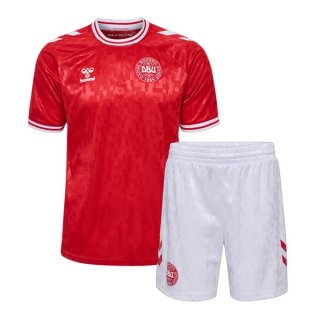 Maglia Danimarca Home Bambino 2024 Maglia Danimarca Home Bambino 2024