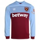 Maglia West Ham United Home ML 2019 2020 Blu Rosso