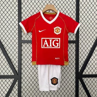 Maglia Manchester United Home Retro Bambino 2006 2007 Maglia Manchester United Home Retro Bambino 2006 2007