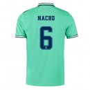 Maglia Real Madrid NO.6 Nacho Terza 2019 2020 Verde