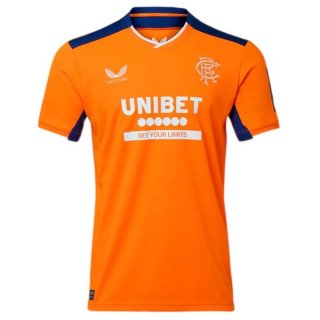 Thailandia Maglia Rangers Terza 2022 2023 Arancione Thailandia Maglia Rangers Terza 2022 2023 Arancione