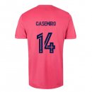 Maglia Real Madrid Away NO.14 Casemiro 2020 2021 Rosa