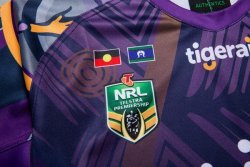 Thailandia Maglia Melbourne Storm 2018 Porpora