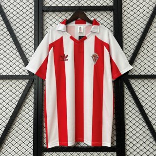 Thailandia Maglia Sporting Gijon Home Retro 1986-1987 Thailandia Maglia Sporting Gijon Home Retro 1986-1987
