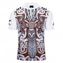 Maglia di Formazione Rugby All Blacks 2017 2018 Bianco