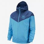 Giacca a vento Barcellona 2019 2020 Blu Luce