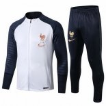 Felpa Francia 2019 2020 Bianco Blu