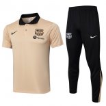 Polo Barcellona Set Completo 2024 2025 Giallo