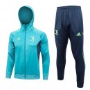 Felpa Cappuccio Juventus 2023 2024 Blu