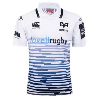 Thailandia Maglia Ospreys Away 2017 2018 Bianco Thailandia Maglia Ospreys Away 2017 2018 Bianco