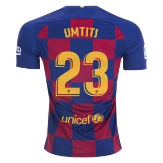 Maglia Barcellona NO.23 Umtiti Home 2019 2020 Blu Rosso Maglia Barcellona NO.23 Umtiti Home 2019 2020 Blu Rosso