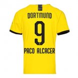 Thailandia Maglia Borussia Dortmund NO.9 Paco Alcacer Home 2019 2020 Giallo