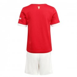 Maglia Manchester United Home Bambino 2021 2022 Rosso