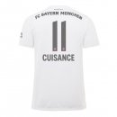 Maglia Bayern Munich NO.11 Cuisance Away 2019 2020 Bianco