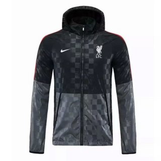 Giacca a vento Liverpool 2021 2022 Nero Grigio Giacca a vento Liverpool 2021 2022 Nero Grigio