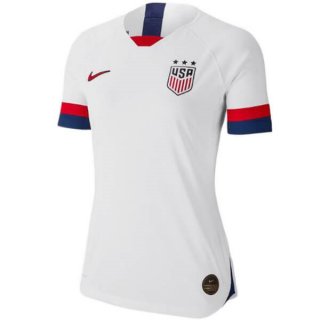 Maglia Stati Uniti Home Donna 2019 Bianco Maglia Stati Uniti Home Donna 2019 Bianco
