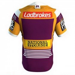 Thailandia Maglia Brisbane Broncos 30th Giallo
