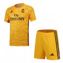 Maglia Real Madrid Home Bambino Portiere 2019 2020 Giallo