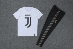 Maglia di Formazione Juventus Set Completo 2019 2020 Bianco Nero