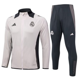 Giacca Real Madrid 2024 2025 Grigio 3 Giacca Real Madrid 2024 2025 Grigio 3