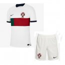 Maglia Portogallo Away Bambino 2022 2023