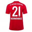 Maglia Bayern Munich NO.21 Hernández Home 2019 2020 Rosso