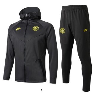 Felpa Inter Milan 2019 2020 Giallo Nero Felpa Inter Milan 2019 2020 Giallo Nero