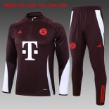 Bambino Felpa Allenamento Bayern Monaco 2024 2025 Porpora 3