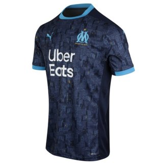 Maglia Marseille Away 2020 2021 Blu Maglia Marseille Away 2020 2021 Blu