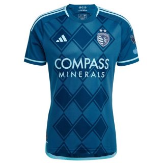 Thailandia Maglia Sporting Kansas City Away 2024 2025 Thailandia Maglia Sporting Kansas City Away 2024 2025