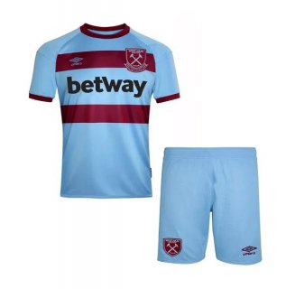 Maglia West Ham United Away Bambino 2020 2021 Blu Maglia West Ham United Away Bambino 2020 2021 Blu