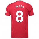 Maglia Manchester United NO.8 Mata Home 2019 2020 Rosso