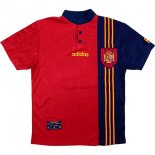Thailandia Maglia Spagna Replica Home Retro 1996 Rosso