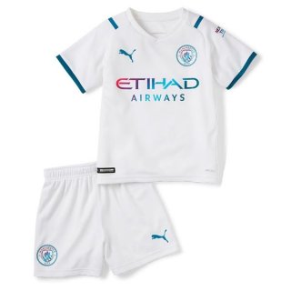 Maglia Manchester City Away Bambino 2021 2022 Maglia Manchester City Away Bambino 2021 2022