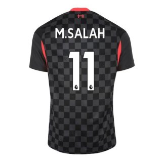 Maglia Liverpool NO.11 M.Salah Terza 2020 2021 Nero Maglia Liverpool NO.11 M.Salah Terza 2020 2021 Nero