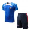 Maglia Formazione PSG Set Completo 2022 2023 Blu 2