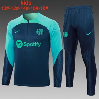 Bambino Felpa Barcellona 2024 Blu 3 Bambino Felpa Barcellona 2024 Blu 3
