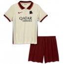 Maglia As Roma Away Bambino 2020 2021 Bianco