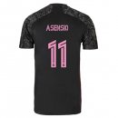 Maglia Real Madrid Terza NO.11 Asensio 2020 2021 Nero
