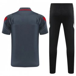 Polo Liverpool Set Completo 2020-2021 Grigio Nero