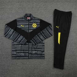 Giacca Borussia Dortmund 2022 2023 Grigio Nero