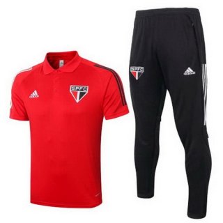 Polo Sao Paulo Set Completo 2020 2021 Rosso Nero Polo Sao Paulo Set Completo 2020 2021 Rosso Nero
